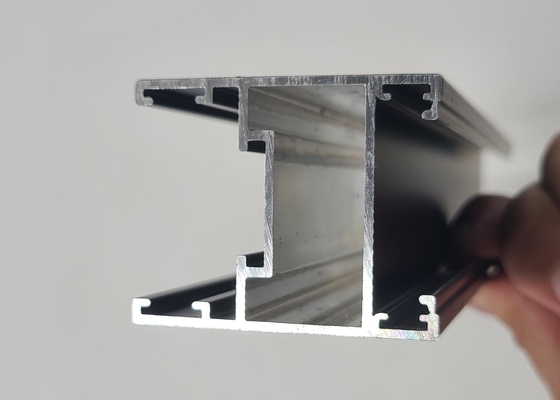 T3 Anodized Aluminium Sliding Window Profile For Wardrobe Furniture