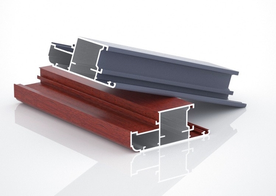 6063 6061 Aluminum Window Extrusion Profiles Side Hung Series